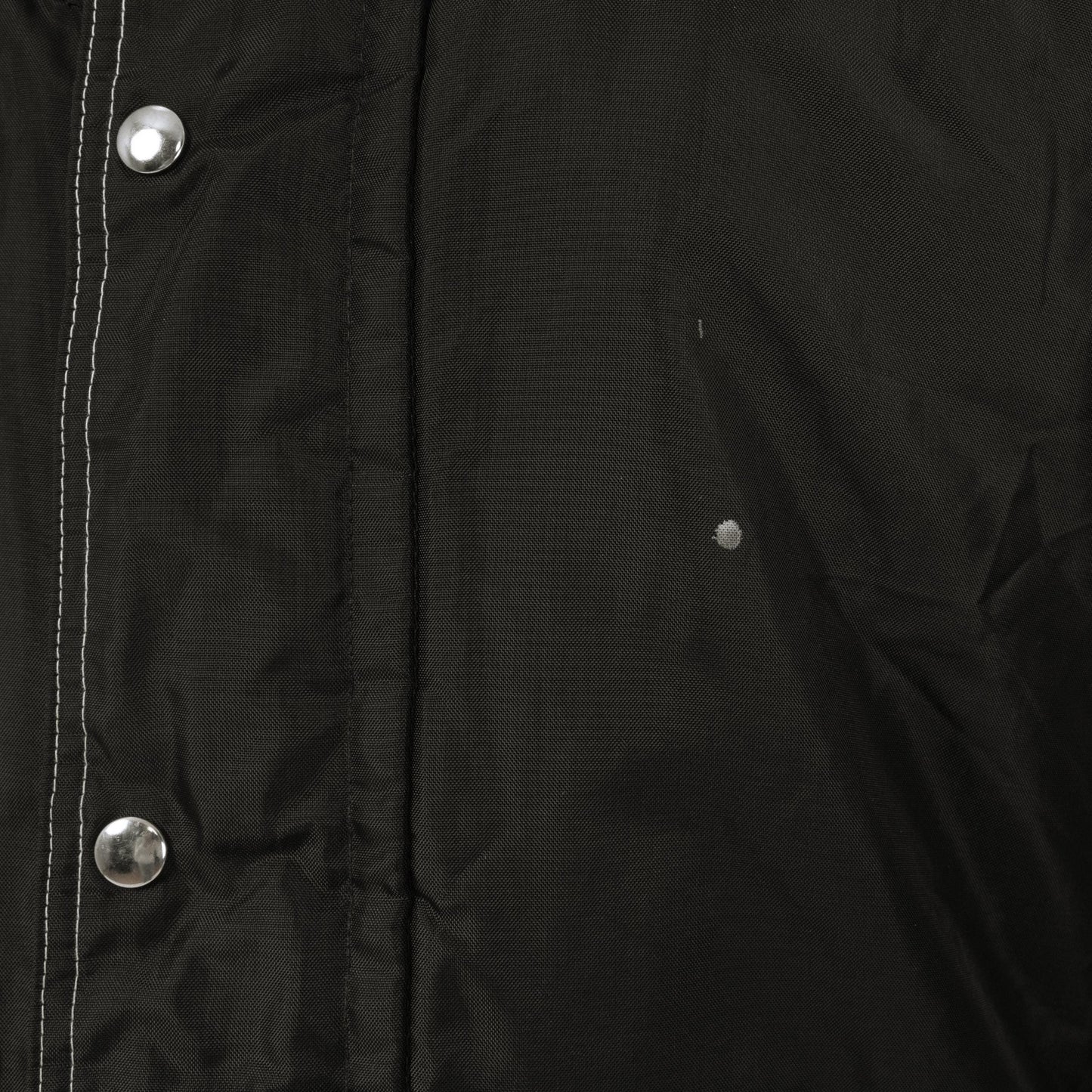 Bodega Vintage 70s Black Plush Collar Snow Jacket - Extra Large