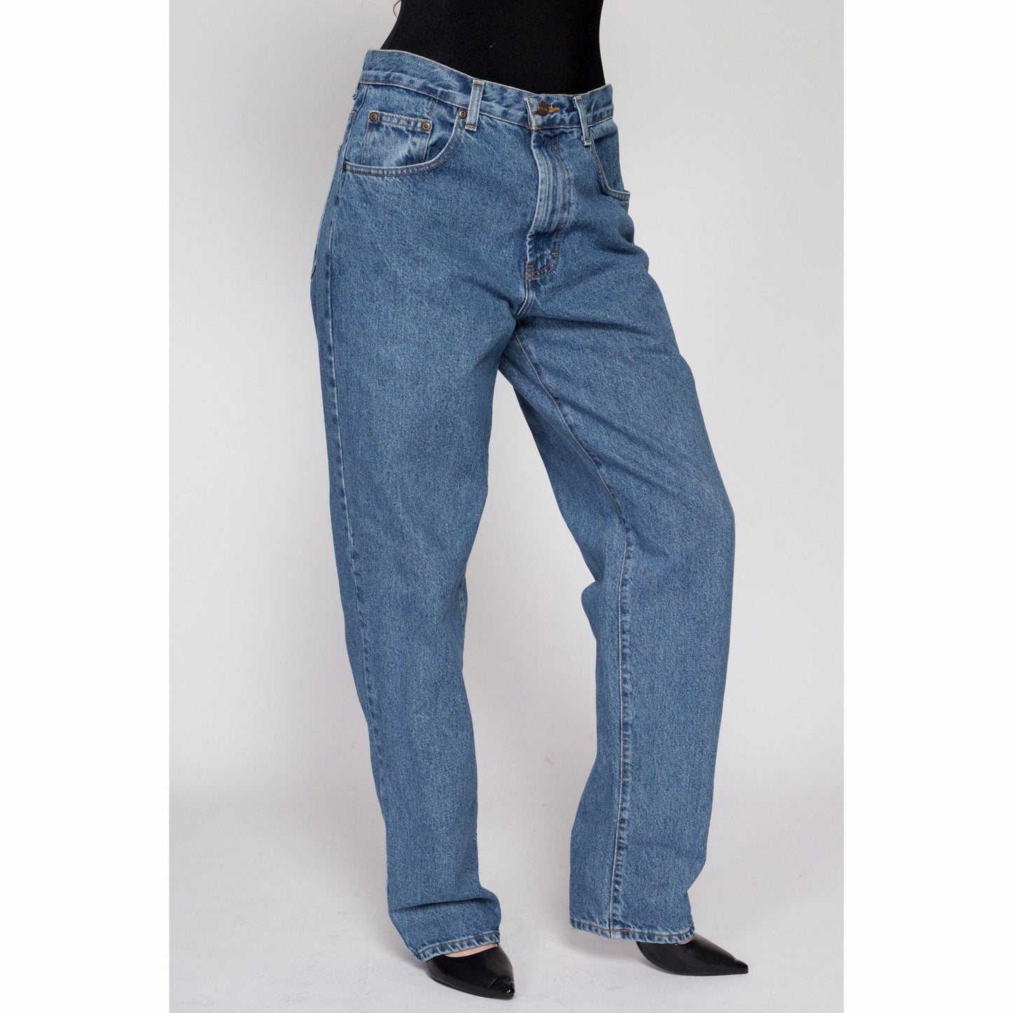 Bodega Vintage 33x32 90s High Waisted Dad Jeans
