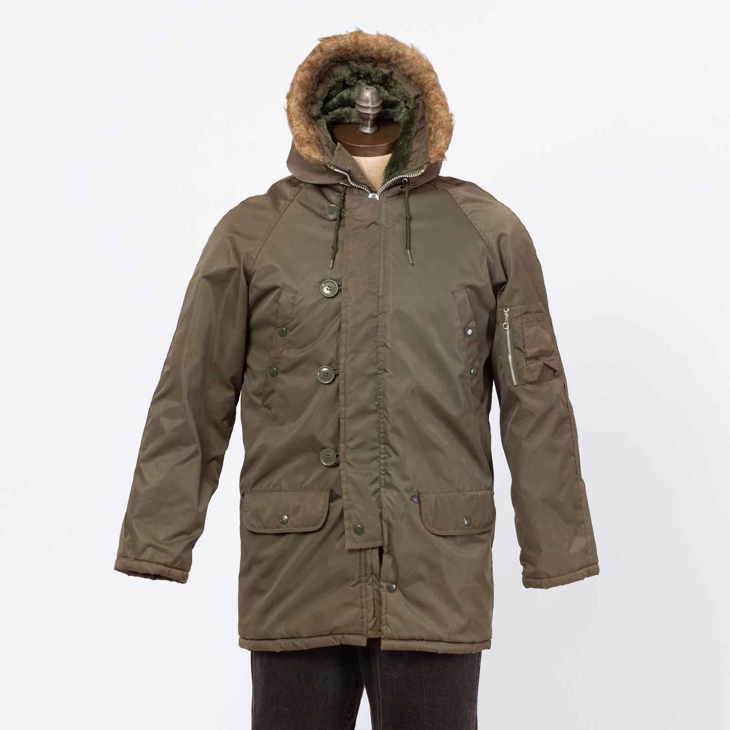 Bodega Vintage 80s Hooded Parka - Small