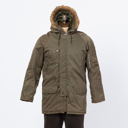 Bodega Vintage 80s Hooded Parka - Small