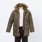 Bodega Vintage 80s Arctic Parka Envoy N-3B Hooded Flight Jacket in Small shown on mannequin