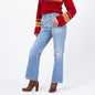 Bodega Vintage 70s Wrangler Flared Unisex Jeans - 31x30 Light Wash Denim