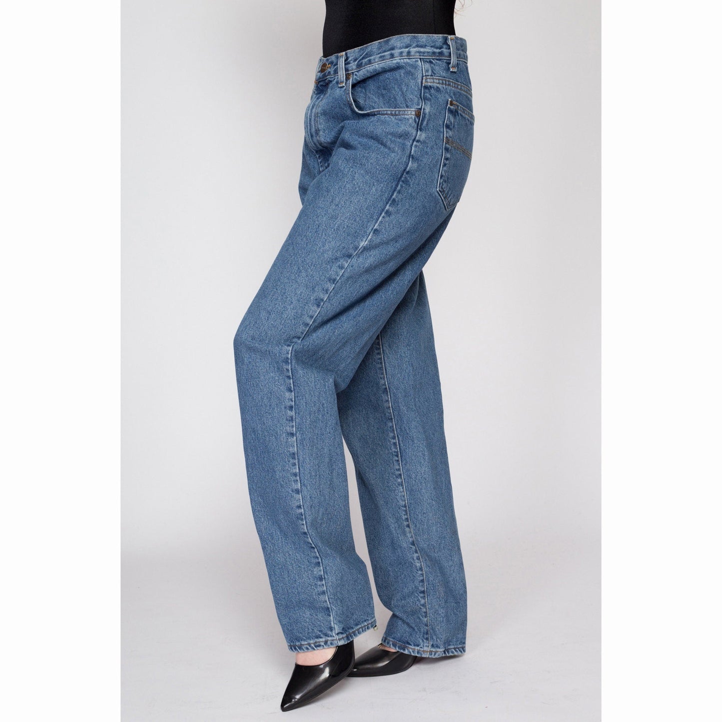 Bodega Vintage 33x32 90s High Waisted Dad Jeans