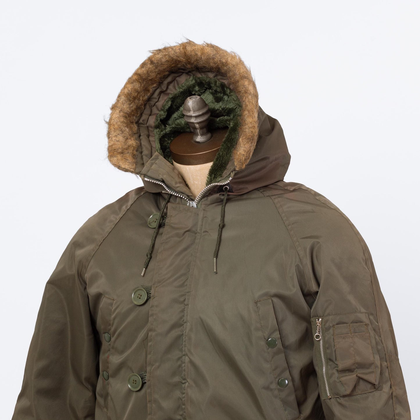 Bodega Vintage 80s Hooded Parka - Small